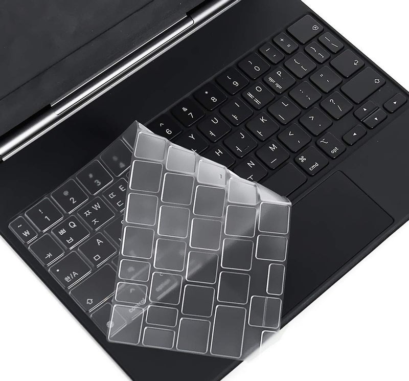 CaseBuy Ultra Thin Keyboard Cover for Apple iPad Air 11-inch(M2 2024) & iPad Air 5th 4th Gen & 2022 M2 iPad Pro 11 inch with Magic Keyboard(4th 3rd 2nd Generation), US Keyboard Layout - Image 1